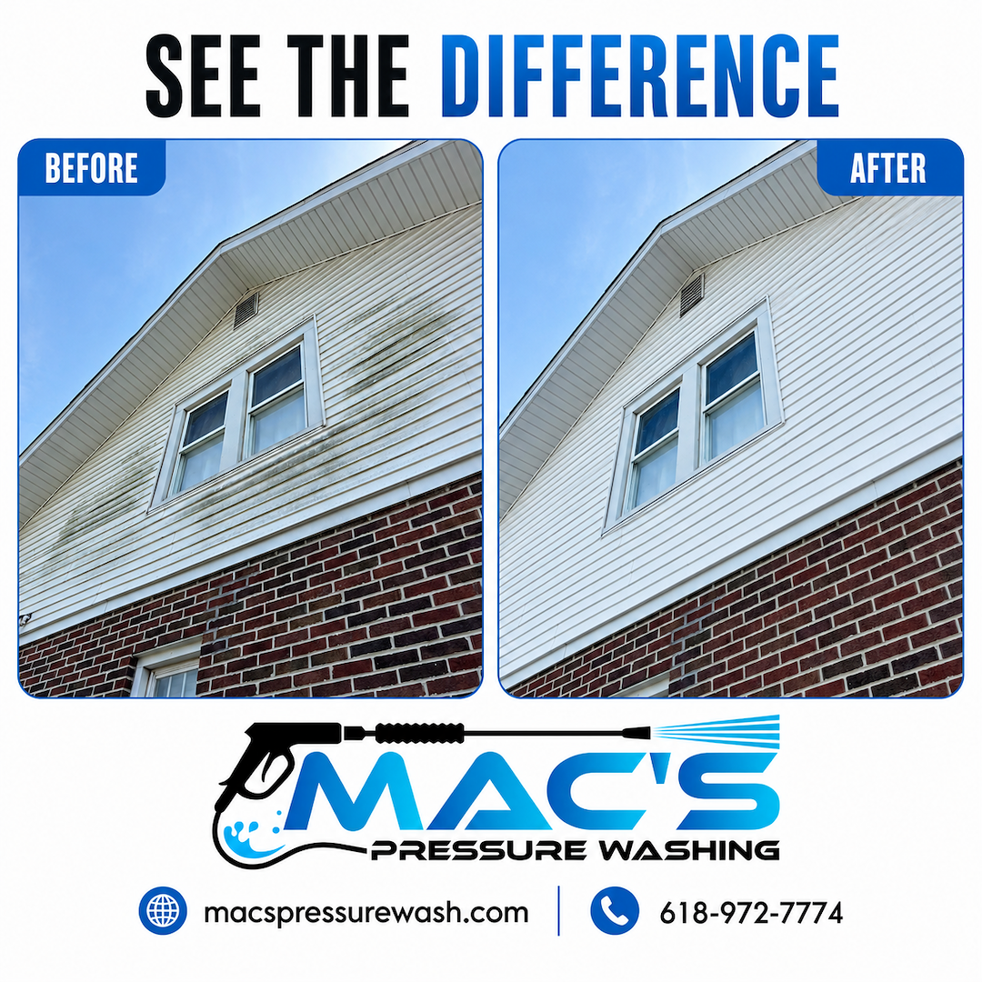 Professional House Wash in Waterloo, Illinois
