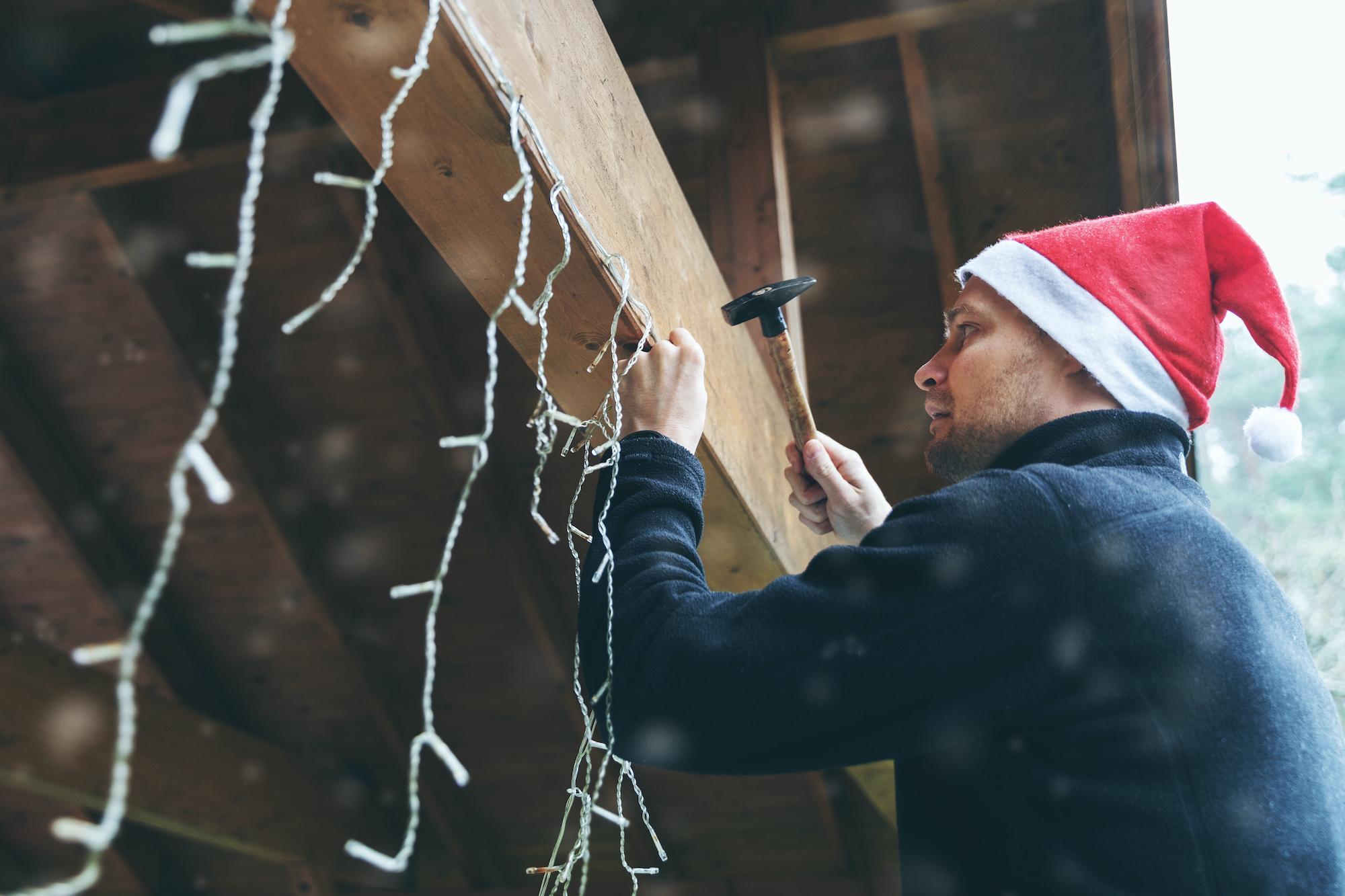 Holiday Lighting Installation